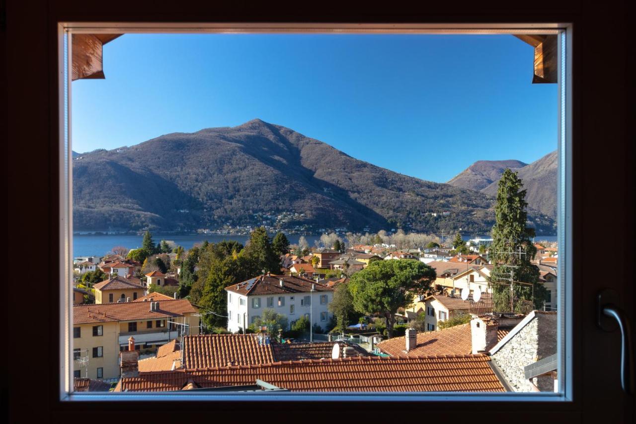 Casa Del Borgo "Aria & Acqua" Sul Lago Maggiore Maccagno 外观 照片
